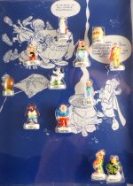 Asterix - Coffret 10 Fèves Porcelaine + 2 Exclusives - Asterix chez les Bretons Auchan 2011 2000 Arguydal