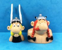 Asterix - Comics Spain - Figurine PVC - Bustes Asterix et Obelix