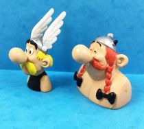 Asterix - Comics Spain - Figurine PVC - Bustes Asterix et Obelix
