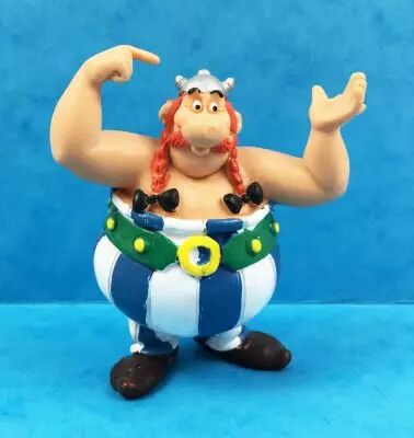 Asterix - Comics Spain - Figurine PVC - Obelix \'\'Ils sont fous ces Romains\'\'