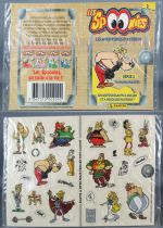 Asterix - Complete Set of 5 Stickers Sheets - Spoonies Panini 1999 Mint in Package