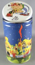 Asterix - Cookies Tin Round box 2001 - The Banquet Obelix