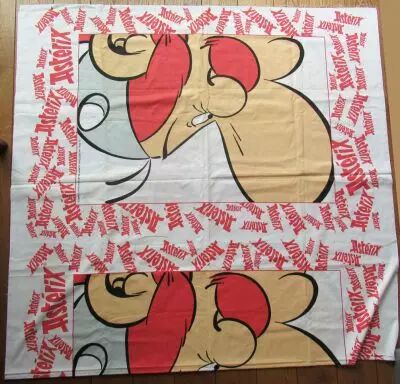 Asterix - Coupon Tissus Imprim� 300 x 157cm - Ob�lix
