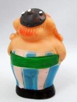 Asterix - Dargaud 1970 - Figurine Ob&eacute;lix Plastique creux 7cm