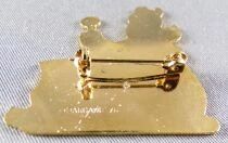 Asterix - Dargaud 1978 Metallic Pin Button Collector - Getafix