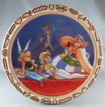 Asterix - Delacre Tin Cookie Box (Rond) - Asterix and Cleopater