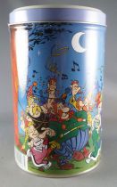 Asterix - Delacre Tin Cookie Box (Rond Tube) - The Night Party