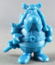 Asterix - Dupont d\'Isigny 1969 - Figurine Monochrome - Abraracourcix (Bleu)