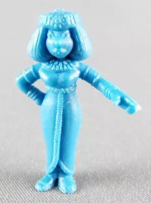 Asterix - Dupont d\'Isigny 1969 - Figurine Monochrome - Cl�opatre (Bleu)