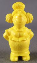 Asterix - Dupont d\'Isigny 1969 - Figurine Monochrome - Petula (Jaune)