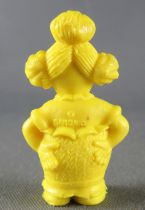 Asterix - Dupont d\'Isigny 1969 - Figurine Monochrome - Petula (Jaune)