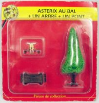 Asterix - Editions ATLAS - Le Village - n°42  Asterix au bal + un arbre + un pont