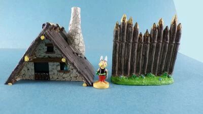 Asterix - Editions Hachette - Le Village - N�01 : Ast�rix + sa Maison + une Palissade Neuf sans Blister