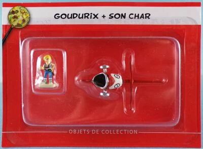 Asterix - Editions Hachette - Le Village - N�26 : Goudurix + son Char Neuf sous 