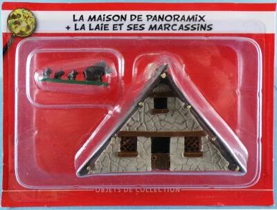 Asterix - Editions Hachette - Le Village - N�38 : La Maison de Panoramix + La Laie et ses Marcassins Neuf sous Blister