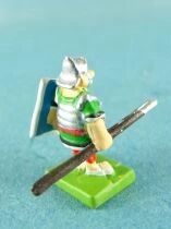 Asterix - Editions Hachette - Le Village Camp Romain - N°XX : Légionnaire Lance & Bouclier Neuf sans Blister