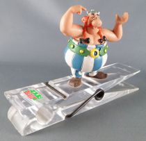 Asterix - Exclusive Park Asterix Desk Paper Holder with Comics Spain Pvc Figure - Obelix