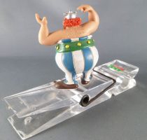 Asterix - Exclusive Park Asterix Desk Paper Holder with Comics Spain Pvc Figure - Obelix