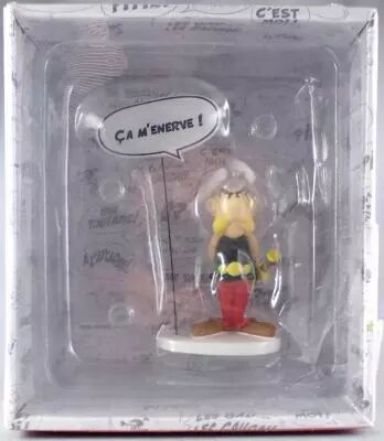 Asterix - Figurine Collection Bulles Plastoy Collectoys R�f 125 - Asterix Ca m\'Enerve! Neuf Boite
