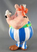 Asterix - Figurine Plâtre Mako Moulage - Obélix & Idéfix
