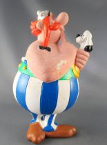 Asterix - Figurine Plâtre Mako Moulage - Obélix & Idéfix