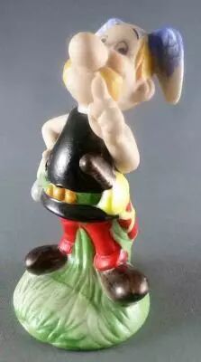 Asterix - Figurine Porcelaine Mate Eisa Ann�es 80  - Ast�rix Doigt sur la Bouche