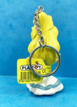 Asterix - Figurine Porte-clés Plastoy - Falbala avec Idefix