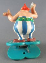 Asterix - Figurine PVC Bully - Obelix sur Pinces à Papier Love