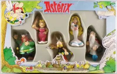 Asterix - Figurine PVC Plastoy - Coffret N�1 Ast�rix Abraracourcix Bonnemine Falbala Panoramix