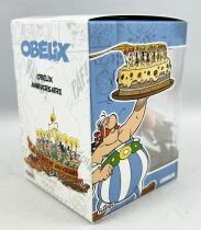 Ast&eacute;rix - Figurine PVC Plastoy - Ob&eacute;lix avec gateau d\'anniversaire