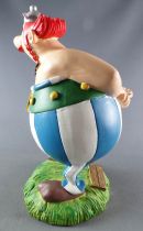 Asterix - Figurine Résine - Astérix Bras Croisés & Obélix Mains dans le Dos - Parc Asterix