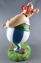Asterix - Figurine Résine - Astérix Bras Croisés & Obélix Mains dans le Dos - Parc Asterix