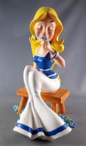 Asterix - Figurine Résine 17cm - Falbala Assise - Parc Asterix 1998 Neuve Boite