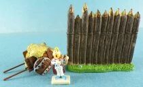 Asterix - Hachette Editions - Gaul\'s Village - #07 : Cacofonix + Cart + Fence Mint Loose