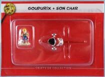 Asterix - Hachette Editions - Gaul\'s Village - #26 : Goudurix + his Chariot Mint on Card