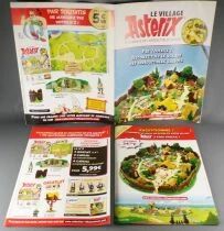 Asterix - Hachette Editions - Gaul\'s Village - 2 x Binder with 65 Booklets Complete Set