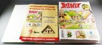 Asterix - Hachette Editions - Gaul\'s Village - 2 x Binder with 65 Booklets Complete Set