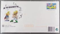 Asterix - I Wish You a Happy Name Day Card with Enveloppe - Vitalstatistix & Obelix Mint in Package