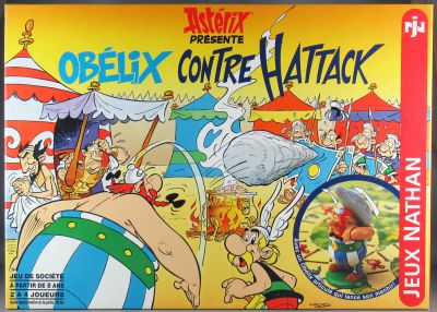 Asterix - Jeu de société - Obelix contre Hattack - Nathan 1996