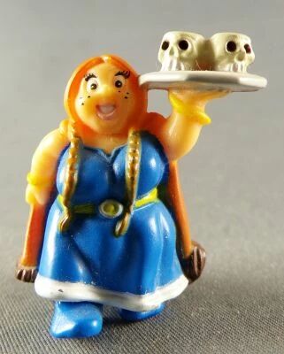Asterix - Kinder Suprise (Ferrero) 2007 - Premium Figure - Asterix and the Normans - Olaf Grossbaf\'s Wife