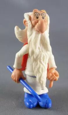 Asterix - Kinder Surprise Ferrero 1990 - Figurine D�montable K91 N12 Panoramix & Canne