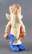 Asterix - Kinder Surprise Ferrero 1990 - K91 N11 Swoppet Figure - Getafix the druid with Tool