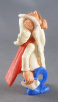 Asterix - Kinder Surprise Ferrero 1990 - K91 N11 Swoppet Figure - Getafix the druid with Tool