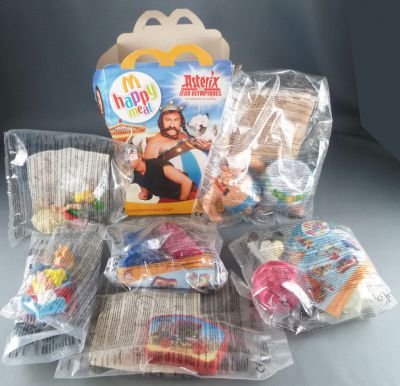 jeux olympique 17 B FIGURINE HAPPY MEAL MAC DONALD 2019 Mac Donald's ASTERIX 