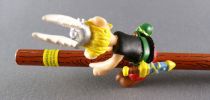 Asterix - Mini Figurines PVC Plastoy Crayons Oberthur - 2 Crayons Graphites Astérix & Obélix