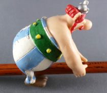 Asterix - Mini Figurines PVC Plastoy Crayons Oberthur - 2 Crayons Graphites Astérix & Obélix