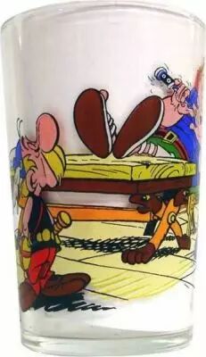 Asterix - Mustard glass Amora - Asterix is registered with the Legion