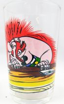 Asterix - Mustard glass Amora 1968 - Asterix and Obelix and the light meal