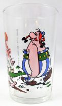 Asterix - Mustard glass Amora 1968 - Obelix & Figuralegoric the Goth