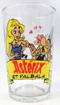 Asterix - Mustard glass Amora 2000 - #2 Asterix and Falbala